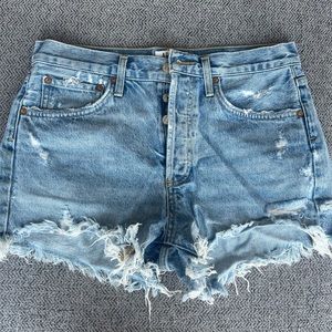AGOLDE Parker Vintage Cutoff Shorts in Swapmeet